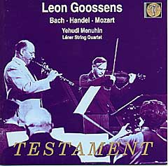 Leon Goossens, Oboe
