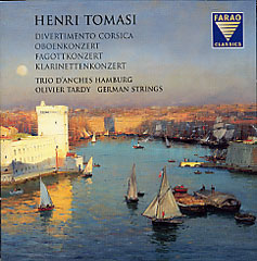 Henri Tomasi: Concerti for Oboe, Bassoon and Clarinet