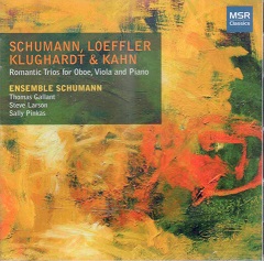 Romantic Trios for Oboe, Viola and Piano