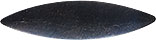 Blued Steel Contoured Oboe Plaque