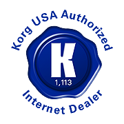 Korg Authorized Dealer Seal