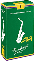 Vandoren Java Green Alto Sax Reeds