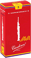 Vandoren Java Red Soprano Sax Reeds