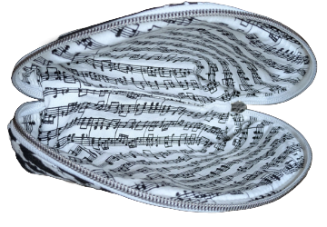 Music Themed Small Soft Tool Pouch