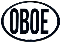 Oboe Magnet