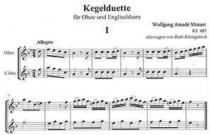 W.A. Mozart: Twelve Duos KV 487