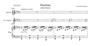 Gioachino Rossini: Duettino from Zelmira