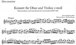 J.S. Bach: Concerto For Violin and Oboe in C Minor