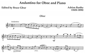 Adrien Barthe: Andantino