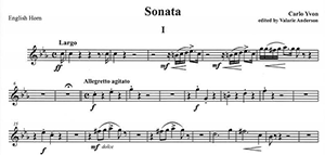 Carlo Yvon: Sonata for English Horn and Piano