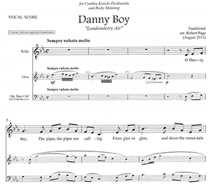 Robert Page: Danny Boy "Londonderry Air"