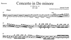 Antonio Vivaldi: Concerto in C Minor RV 480