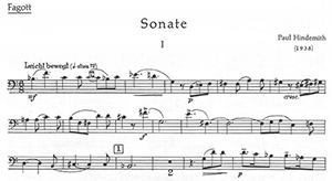 Paul Hindemith: Sonate