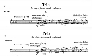 Madeleine Dring: Trio