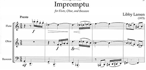 Libby Larsen: Impromptu