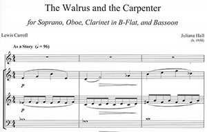 Juliana Hall: The Walrus and the Carpenter