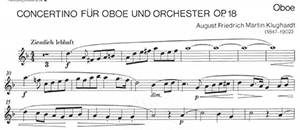 August Klughardt: Concertino in F op.18