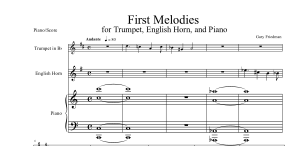 Gary Friedman: First Melodies
