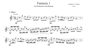 Kathryn Potter: Fantasia 1
