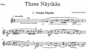 Anish Paj Pandit: Three Nāyikās