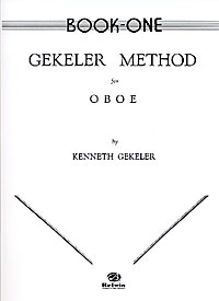 Kenneth Gekeler: Method for Oboe Book 1