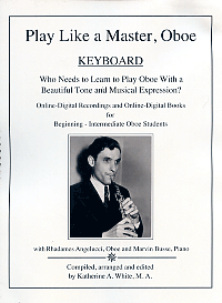 Play Like a Master, Oboe - Keyboard Part