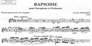 Claude Debussy: Rhapsody