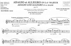 Robert Schumann: Adagio and Allegro Opus 70