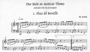 Mike Curtis: Duo Suite on Mexican Themes