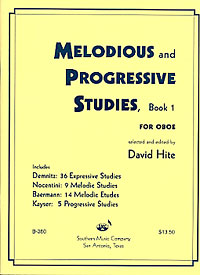 David Hite: Melodious and Progressive Studies, Book 1 for Oboe