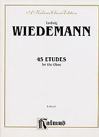 Wiedemann: 45 Etudes for the Oboe