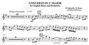 Ferlendis/Kraus: Concerto in C for English Horn and Orchestra