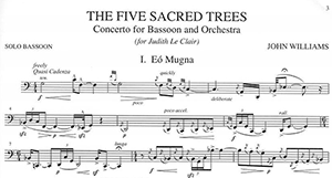 John Williams: The Five Sacred Trees