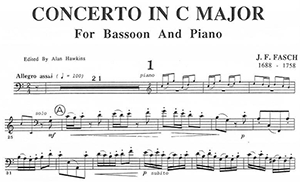 Johann Friedrich Fasch: Concerto in C major