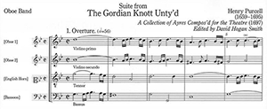 Henry Purcell: Suite from The Gordian Knot Untied