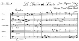 Jean-Baptiste Lully: Suite from Xerxes