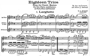 Eighteen Trios for From the Classic Masters