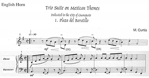 Mike Curtis: Trio Suite on Mexican Themes