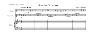Gary Friedman: Rondo Giocoso