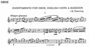 Graham Powning: Divertimento