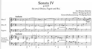 Zelenka: Sonata IV in G Minor