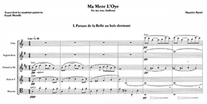 Maurice Ravel: Mother Goose Suite for Wind Quintet