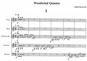 Rafael Mevorach: Woodwind Quintet (2004)