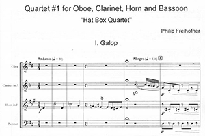 Philip Freihofner: Quartet #1