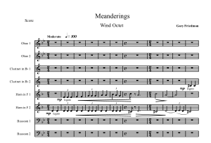 Gary Friedman: Meanderings