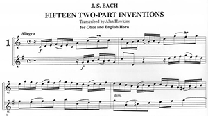 J. S. Bach: Two Part Inventions