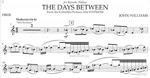 John Williams: The Days Between for Oboe and Piano