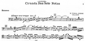 Heitor Villa-Lobos: Ciranda das Sete Notas