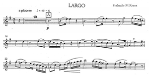 Ferlendis/Kraus: Largo from the English Horn Concerto in C