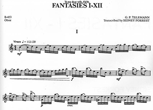 Georg Philipp Telemann: Fantasies I-XII